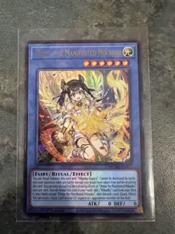 YuGiOh! Ohime the Manifested Mikanko MZMU-EN073 Ultra Rare 1st Edition Near Mint - Image 1