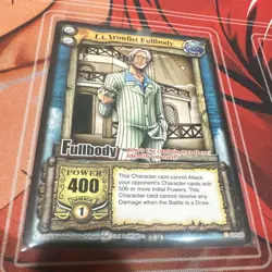 One Piece CCG Lt. Ironfist Fullbody Character Card C1033 2005 English - Image 1
