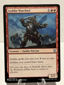 Goblin Warchief 130/269 U The List Reprints NM MTG - Image 1