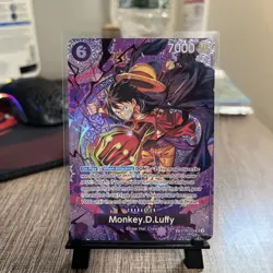 ONE PIECE OP-15 Adventure on KAMI's Island ST26-005 SP Monkey D. Luffy ENGLISH - Image 1