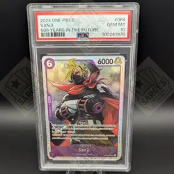 PSA 10 ONE PIECE #064 SANJI 2024 500 YEARS IN THE FUTURE OP07 064 - Image 1