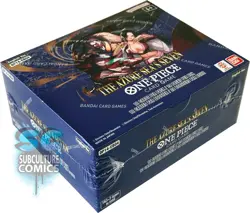 One Piece OP-14 The Azure Sea's Seven Booster Box Factory Sealed 24 Packs - Image 3