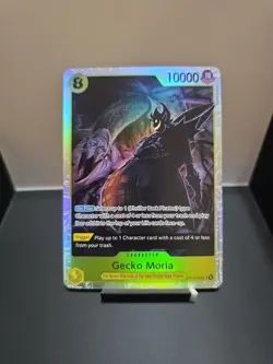 Gecko Moria Foil OP14-104 The Azure Sea's Seven One Piece - Image 1