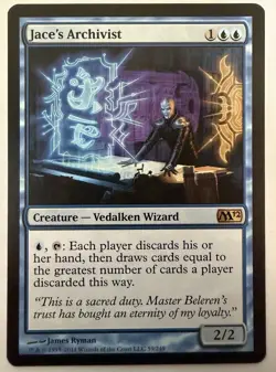 MTG - Jace’s Archivist - Magic 2012(M12) - MAGIC CARD - Image 1
