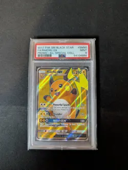 PSA 9 Raichu GX SM90 Black Star Promo Full Art Pokemon Card Mint ⚡ - Image 1