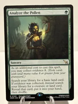 Analyze the Pollen 150 R Murders at Karlov Manor NM MTG - Image 1