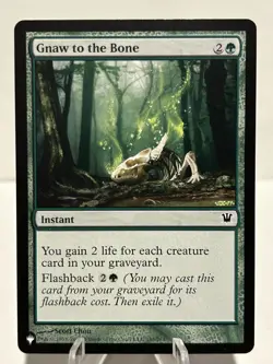 Gnaw to the Bone 183/264 C The List Reprints NM MTG - Image 1