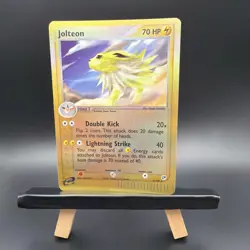 Pokemon TCG Jolteon EX Sandstorm Holo Rare Card 6/100 Reverse Holo NM - Image 2