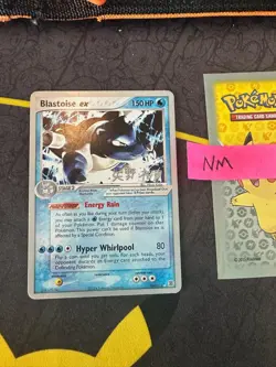 Pokemon Card Blastoise EX 2006 Worlds Championships 104/112 284 💎NM💎 - Image 1