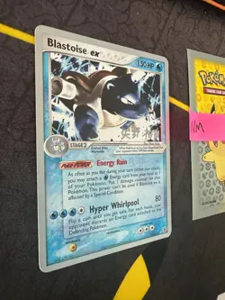 Pokemon Card Blastoise EX 2006 Worlds Championships 104/112 284 💎NM💎 - Image 2