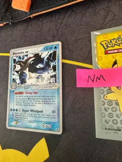 Pokemon Card Blastoise EX 2006 Worlds Championships 104/112 284 💎NM💎 - Image 3