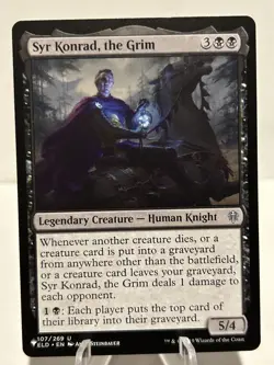 Syr Konrad, the Grim 107/269 U The List Reprints NM MTG - Image 1