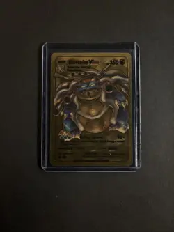 Blastoise VMAX Gold Foil Card NEAR MINT (NM) HP 350 2020 - Image 1