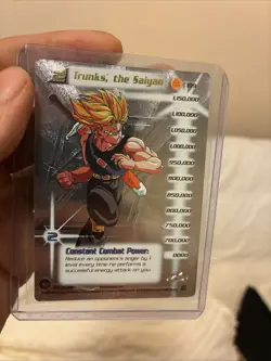 Trunks, The Saiyan 199 Hi Tech Foil Trunks Saga Promo Dragon Ball Z Card - Image 4