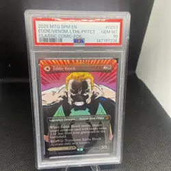 2025 MTG Marvel's Spider-Man Eddie Brock/ Venom, Lethal Protector PSA 10 #233 - Image 1