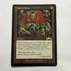 Coat of Arms - Exodus - Magic the Gathering MtG - DAMAGED - Image 1