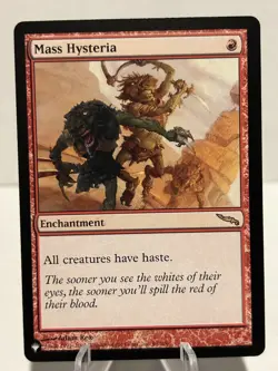 Mass Hysteria 99/306 R The List Reprints NM MTG - Image 1