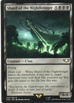 MTG: Warhammer 40,000: Shard of the Nightbringer: Lightly Played Condition - Image 1