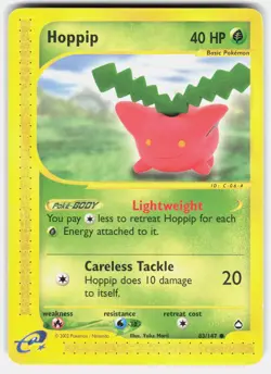POKEMON HOPPIP 83 AQUAPOLIS HP - Image 1