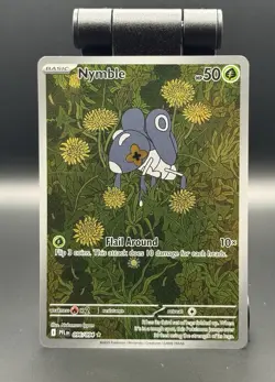 Nymble 96/94 Phantasmal Flames Illustration Rare Holo Pokemon TCG NM - Image 1
