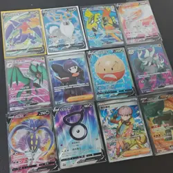 12*Lot Pokemon TCG S-Chinese SR Garchomp/Wyrdeer/Reshiram/Ortega Holo #12 KB72 - Image 2