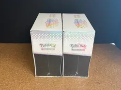LOT x (2) PRISMATIC EVOLUTIONS POKEMON CENTER EXLUSIVE ELITE TRAINER BOX ETB - Image 4