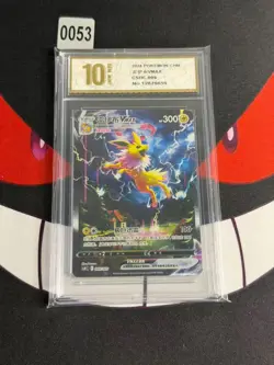 Pokemon S-Chinese Jolteon VMAX 009/009 CSHC-Pyxis gold 10 - Image 1