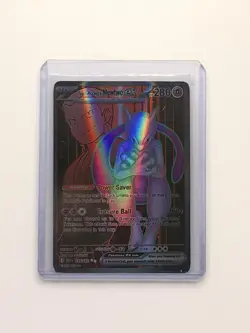 Team Rocket's Mewtwo Ex Card Pokemon TCG: Destined Rivals Holo - Image 1