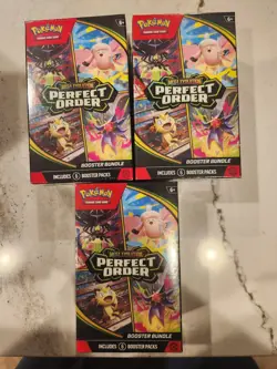 Pokemon Perfect Order Booster Bundle X3 | In Hand - Image 1