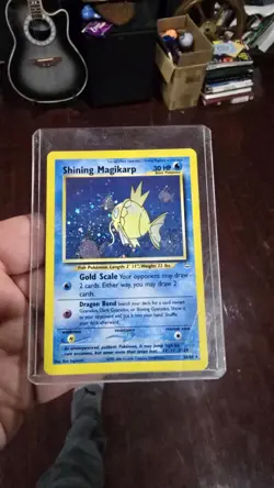 NEAR MINT Pokemon Shining Magikarp 66/64 Neo Revelation Secret Rare - Image 1