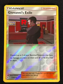 Pokemon Giovanni's Exile 57/68 Reverse Holo (NM) - Image 1