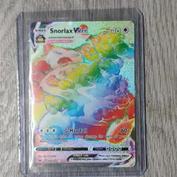 Pokemon Snorlax VMAX Secret Rare Full Art Holo 206/202 Sword & Shield - Image 2
