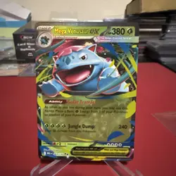 Pokemon TCG Mega Evolution Mega Venusaur Ex 003/132 Double Rare Holo NM - Image 1