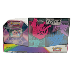 Pokemon TCG Evolving Skies Costco 2-Pack ETB+TIN SEALED NEW - Image 1