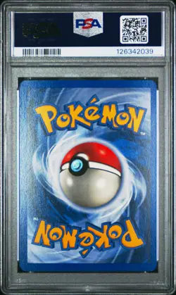 1999 POKEMON BASE SET 1ST EDITION #8 MACHAMP-HOLO PSA 7 - Image 2