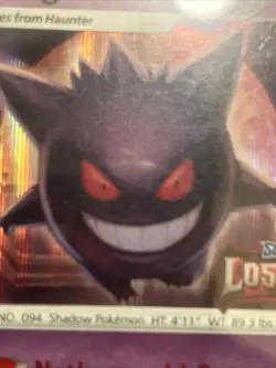 Pokemon TCG Gengar SWSH241 Promo Prerelease Holo Sword & Shield PSA 9 2022 - Image 2