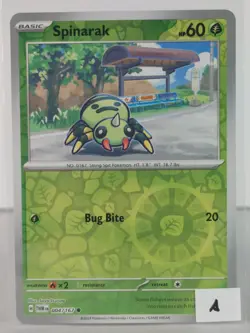 Spinarak - Twilight Masquerade - 004/167 - singles - Pokemon TCG - C - Image 3