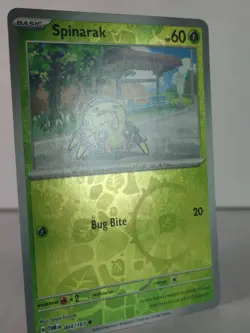 Spinarak - Twilight Masquerade - 004/167 - singles - Pokemon TCG - C - Image 5
