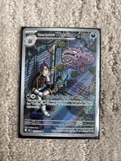 Pokemon TCG Team Rockets Weezing Destined Rivals 199/182 - Image 1