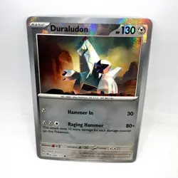 Duraludon (Master Ball Pattern) 069/131 Holo SV: Prismatic Evolutions Pokemon NM - Image 1