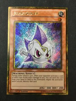 Yu-Gi-Oh TCG #PGL3-EN003 Junkuriboh 1st Edition Gold Secret Rare NM - Image 1