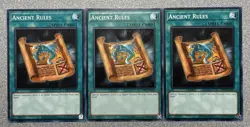 Ancient Rules LDK2-ENK27 (x3) Legendary Decks II Unlimited Edition NM - Image 1