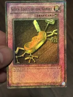 Yugioh Seven Tools of the Bandit MRD-129 Ultra Rare Unlimited Heavy Holo Bleed - Image 2