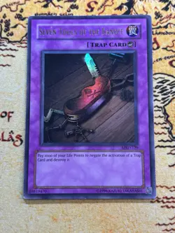 Yugioh Seven Tools of the Bandit MRD-129 Ultra Rare Unlimited Heavy Holo Bleed - Image 3