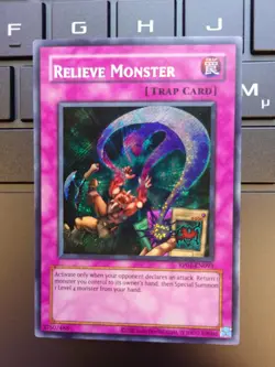 Yu-Gi-Oh! Relieve Monster Retro Pack RP01-EN093 Unlimited Secret Rare - MINT - Image 1