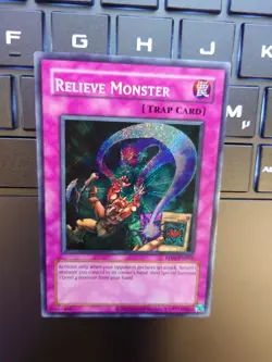 Yu-Gi-Oh! Relieve Monster Retro Pack RP01-EN093 Unlimited Secret Rare - MINT - Image 2