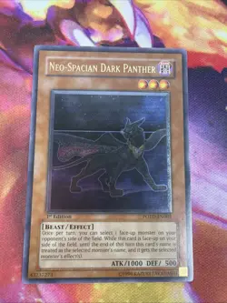 Neo-Spacian Dark Panther POTD-EN005 Ultimate Rare 1st Edition Yu-Gi-Oh NM - Image 1