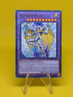 Yugioh - Rainbow Neos (MGED-EN137) - Rare 1st Edition - Image 1