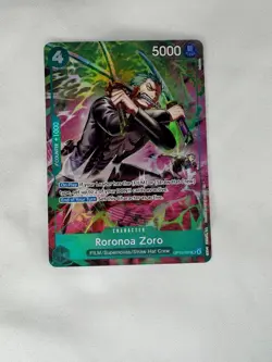 Roronoa Zoro Treasure Rare (OP13-037) OP13-037 Adventure on Kami's Island Foil - Image 1