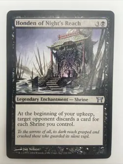 Honden of Night's Reach Champions of Kamigawa Magic the Gathering MTG-LP - Image 1